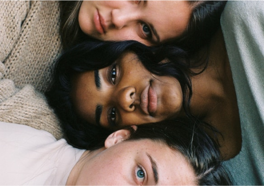 three model friends